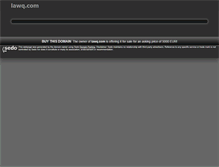 Tablet Screenshot of lawq.com